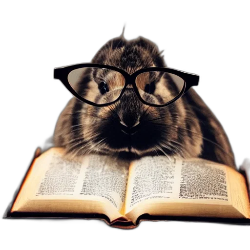 animal, hat, cute, bunny transparent PNG cut-out