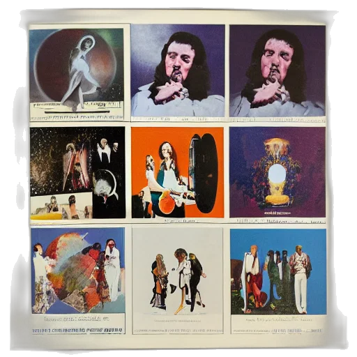 outer space, classical, music, album, art, peter, blake transparent PNG cut-out