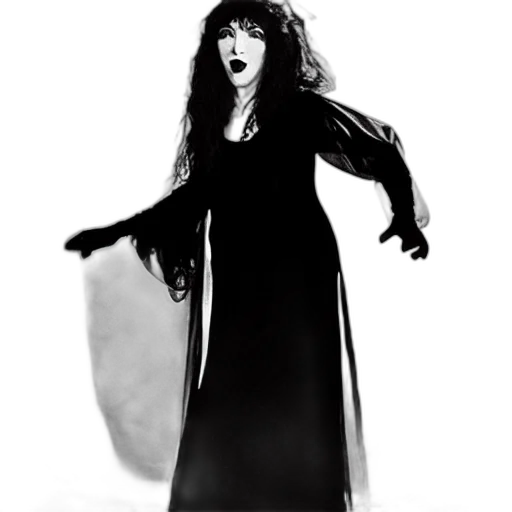 dress, staff, creature, concept art, photorealistic, fantasy art, kate, bush transparent PNG cut-out