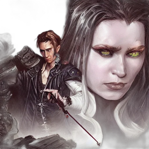 sword, fantasy art, concept art, comic book art transparent PNG cut-out