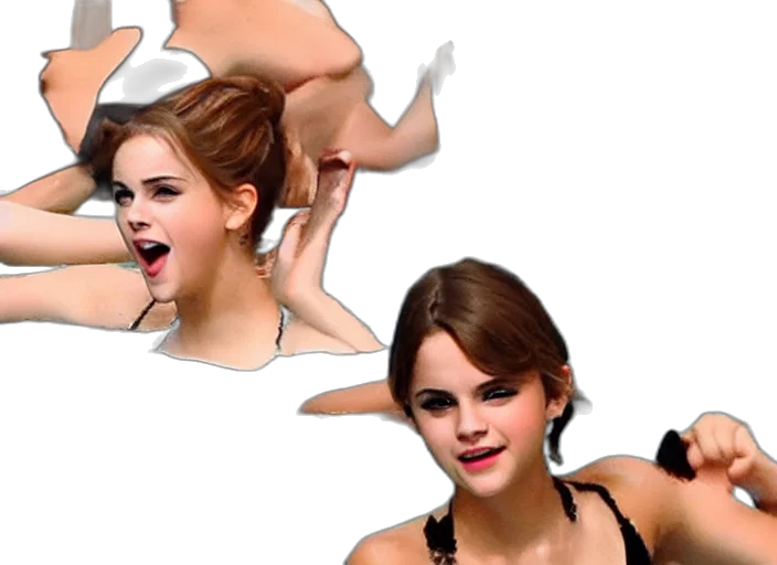 hair, face, concept art, photorealistic, emma, watson, taylor, swift transparent PNG cut-out