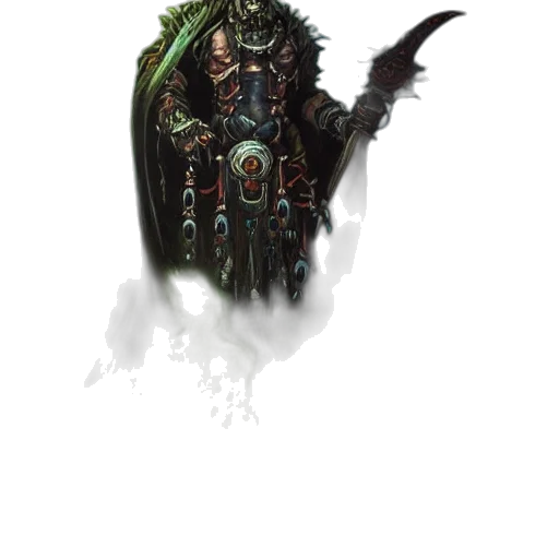 dragon, staff, creature, weapon transparent PNG cut-out