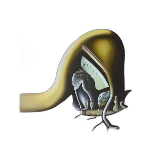 mask, robot, creature, hat, concept art, watercolor, photorealistic, 3d render transparent PNG cut-out