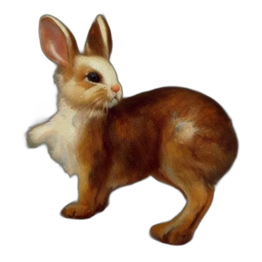 animal, creature, staff, hair, photorealistic, watercolor, 3d render, oil painting transparent PNG cut-out