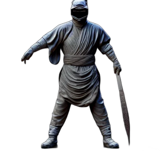 sword, staff, weapon, mask, 3d render, concept art, photorealistic, fantasy art transparent PNG cut-out