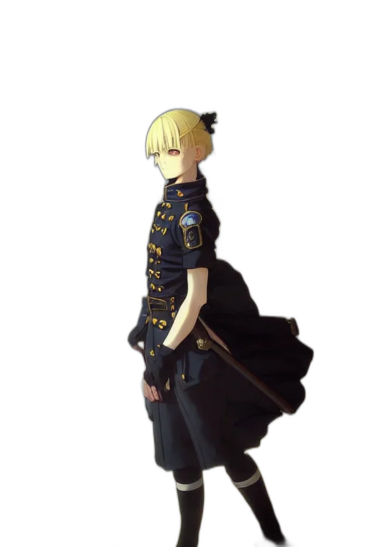 dress, staff, sword, weapon transparent PNG cut-out