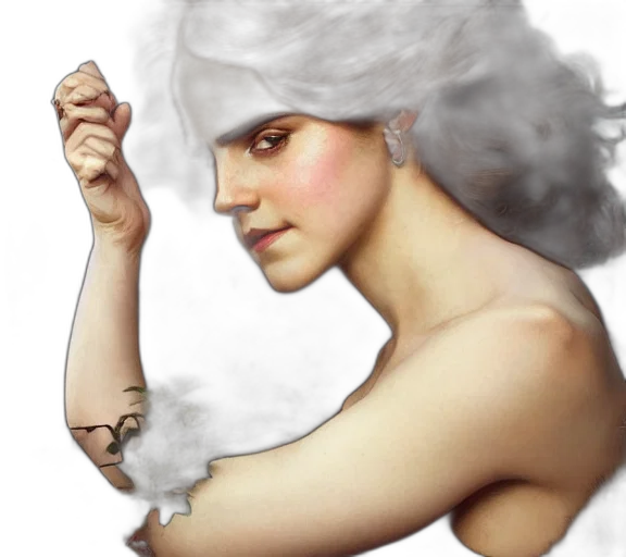 jewelry, face, hair, crown transparent PNG cut-out