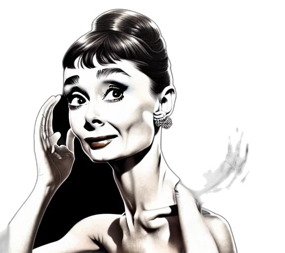 face, cartoon, photorealistic, comic book art transparent PNG cut-out