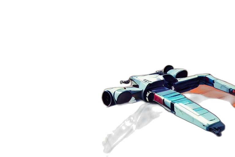 weapon, sword, staff, robot transparent PNG cut-out