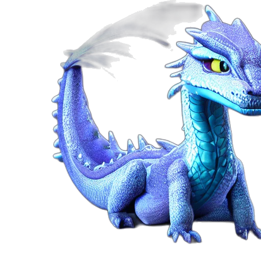 dragon, creature, animal, 3d render transparent PNG cut-out