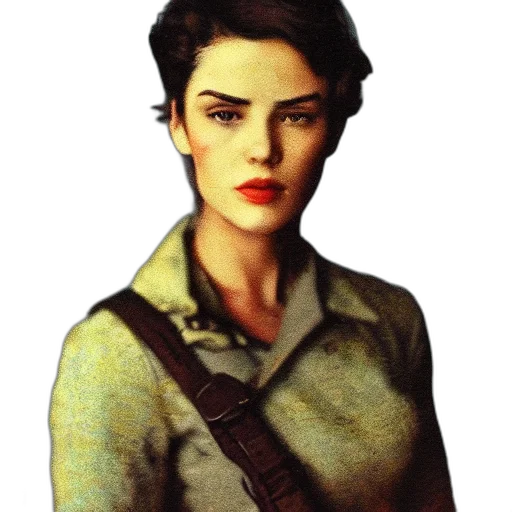 jacket, face, staff, weapon, pixel art, photorealistic, concept art, comic book art transparent PNG cut-out