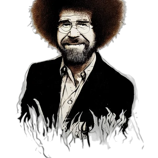hair, animal, face, staff, cartoon, comic book art, pixel art, photorealistic transparent PNG cut-out