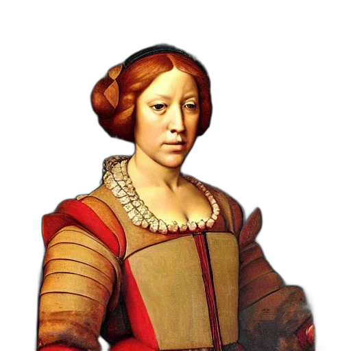 face, dress, staff, crown transparent PNG cut-out