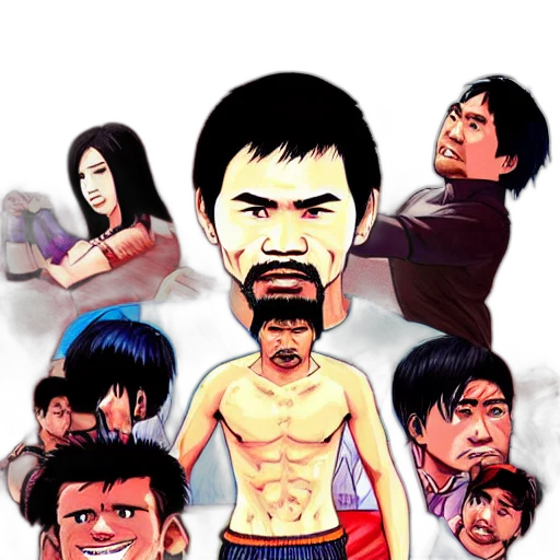 comic book art, cartoon, pixel art, concept art transparent PNG cut-out