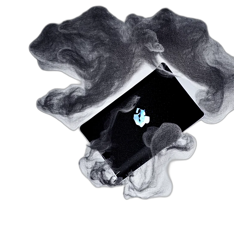 mask, crown, creature, face, concept art, vaporwave, photorealistic, 3d render transparent PNG cut-out
