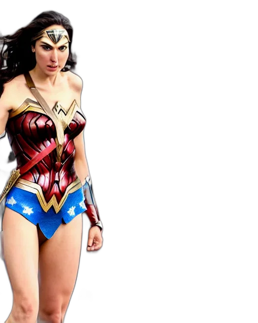 comic book art, concept art, 3d render, gal transparent PNG cut-out