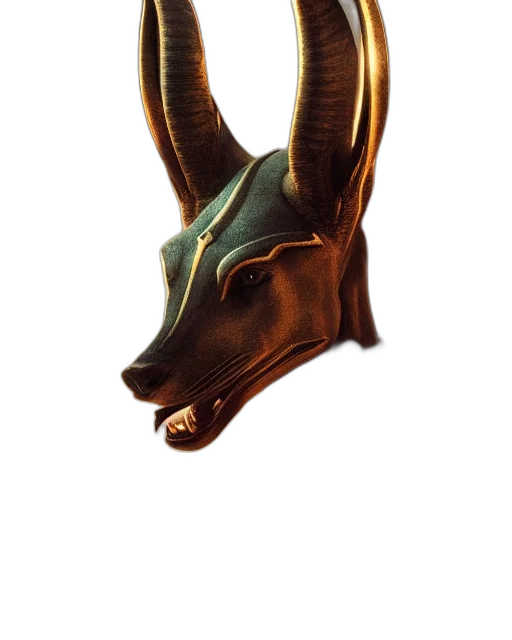 mask, dragon, crown, animal, concept art, 3d render, fantasy art, photorealistic transparent PNG cut-out