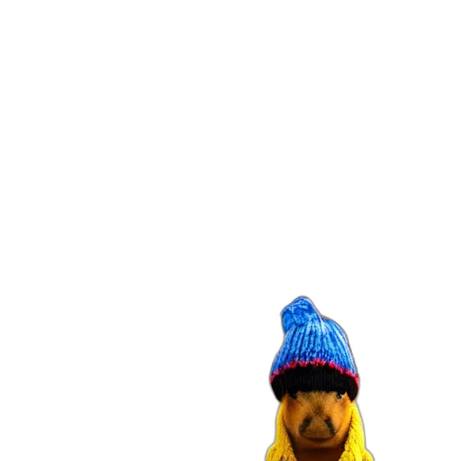 hat, animal, staff, jacket transparent PNG cut-out