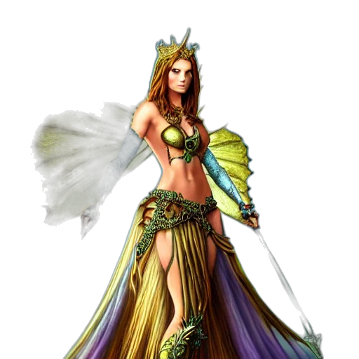 fantasy art, concept art, pixel art, comic book art transparent PNG cut-out