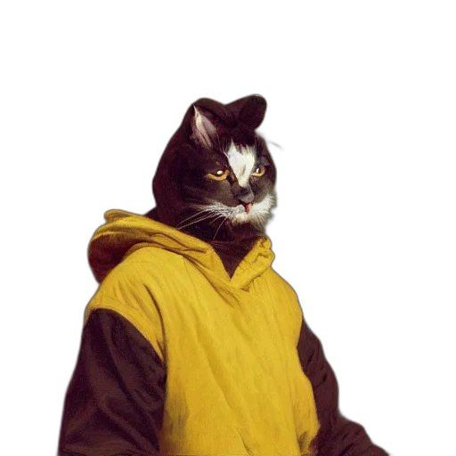 jacket, animal, staff, face transparent PNG cut-out