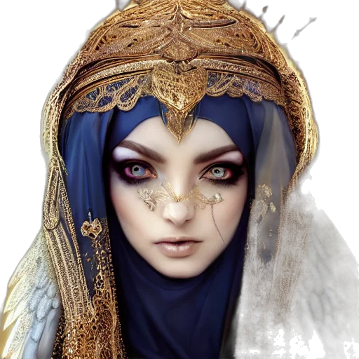 face, crown, mask, jewelry, fantasy art, concept art, photorealistic, comic book art transparent PNG cut-out