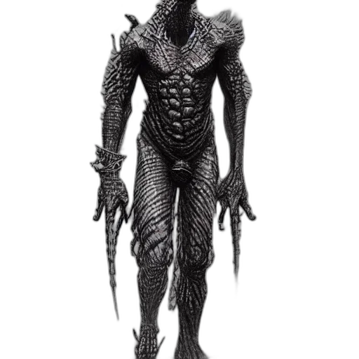 creature, staff, robot, dragon, concept art, 3d render, fantasy art, comic book art transparent PNG cut-out