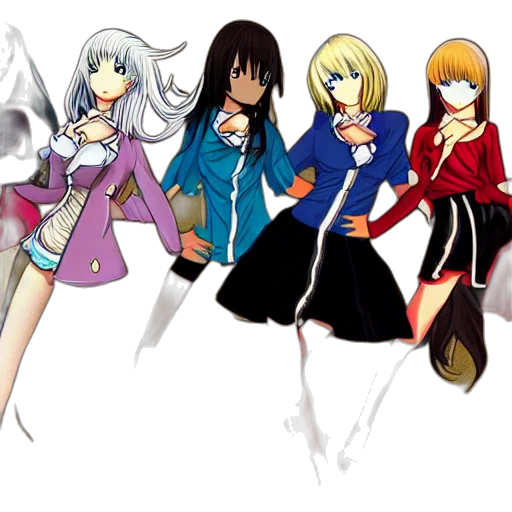 concept art, anime, fantasy art, pixel art transparent PNG cut-out