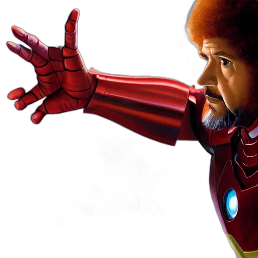 comic book art, concept art, photorealistic, 3d render transparent PNG cut-out