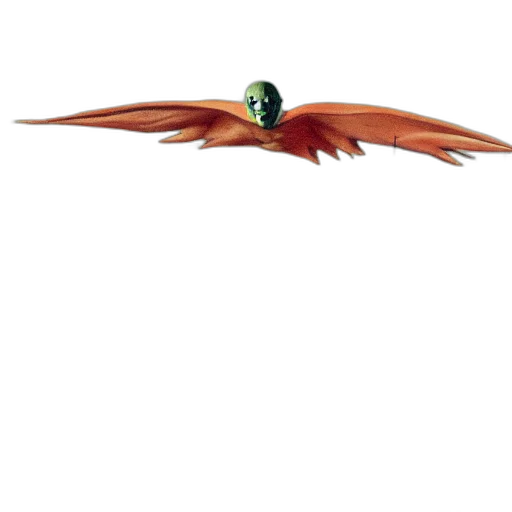 dragon, animal, creature, staff transparent PNG cut-out
