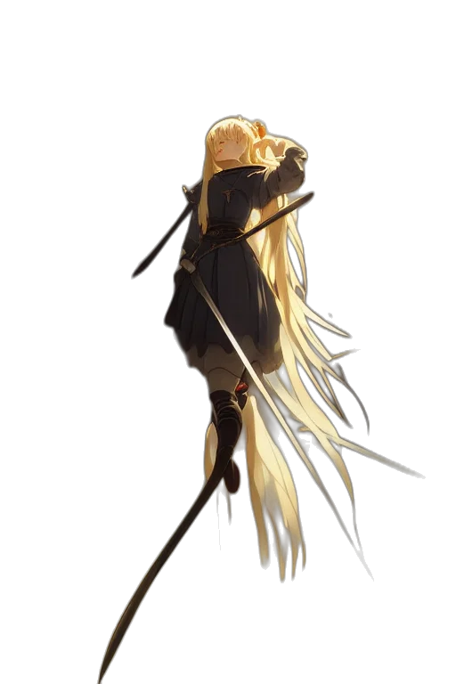 staff, hair, mask, sword transparent PNG cut-out