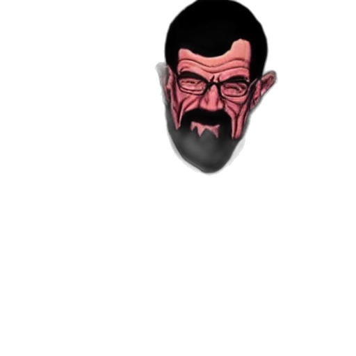 mask, face, creature, cartoon, concept art, 3d render, comic book art, doom transparent PNG cut-out
