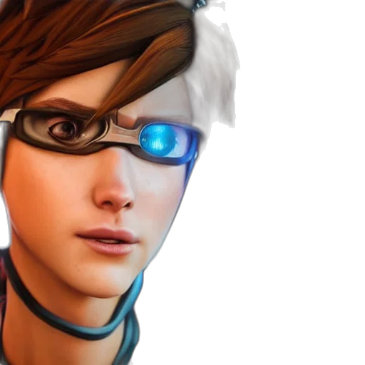 face, robot, cyberpunk, concept art transparent PNG cut-out