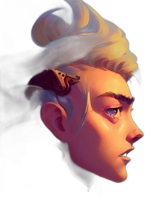 face, dragon, crown, staff transparent PNG cut-out