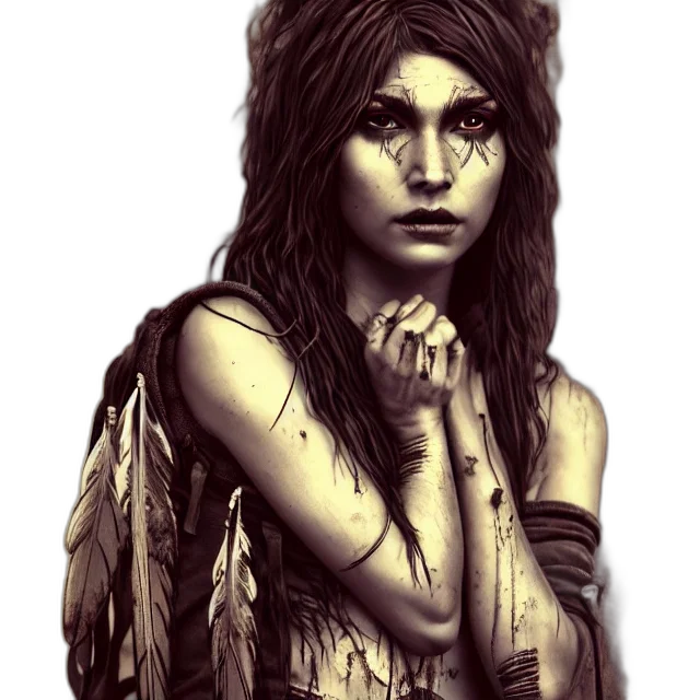 face, staff, jewelry, creature, fantasy art, concept art, photorealistic, comic book art transparent PNG cut-out