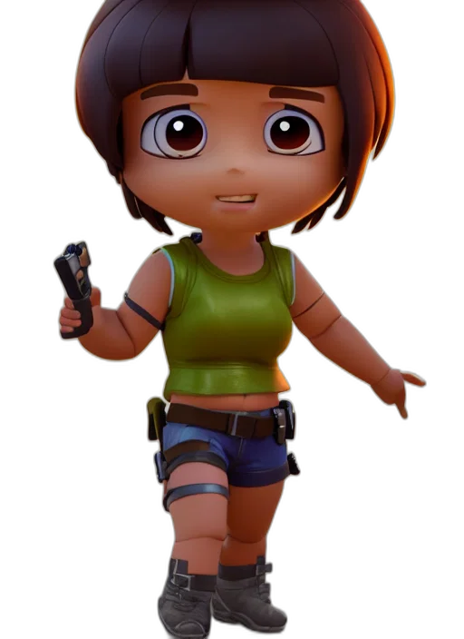 weapon, staff, 3d render, concept art transparent PNG cut-out