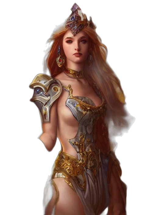 dress, jewelry, fantasy art, concept art, photorealistic, comic book art, fire, golden transparent PNG cut-out
