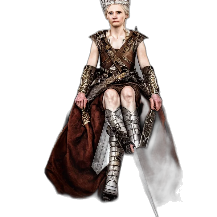 sword, crown, fantasy art, concept art transparent PNG cut-out