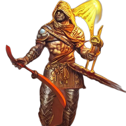 staff, sword, weapon, fantasy art transparent PNG cut-out
