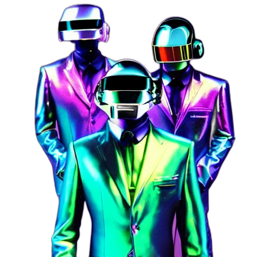 robot, jacket, mask, vaporwave transparent PNG cut-out
