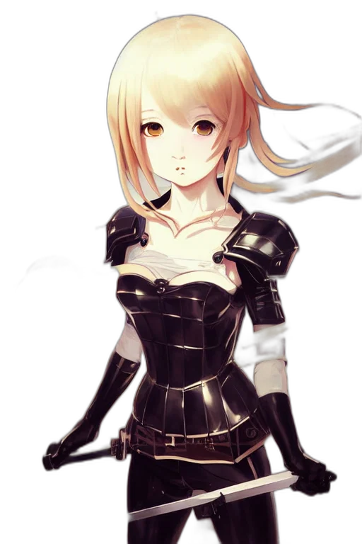 robot, staff, weapon, dress transparent PNG cut-out
