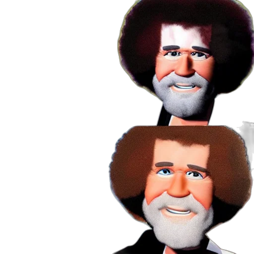 hair, face, robot, crown, 3d render, cartoon, concept art, pixel art transparent PNG cut-out