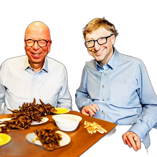 food, klaus, schwab, bill transparent PNG cut-out