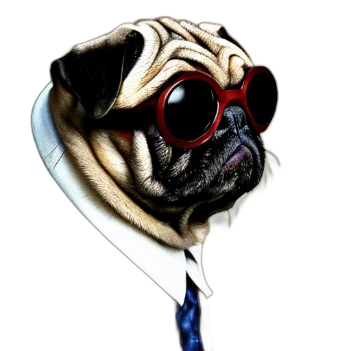 staff, animal, mask, face, photorealistic, cartoon, concept art, 3d render transparent PNG cut-out
