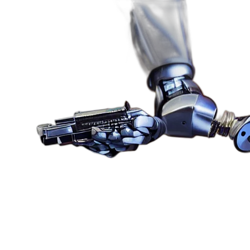 robot, weapon, sword, staff transparent PNG cut-out