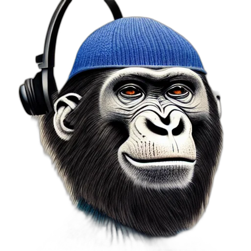 animal, hat, mask, staff, photorealistic, concept art, 3d render, cartoon transparent PNG cut-out
