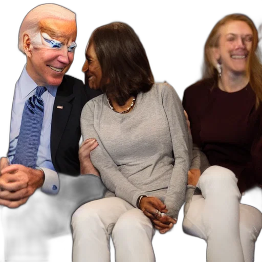 joe, biden, living, normal, life transparent PNG cut-out