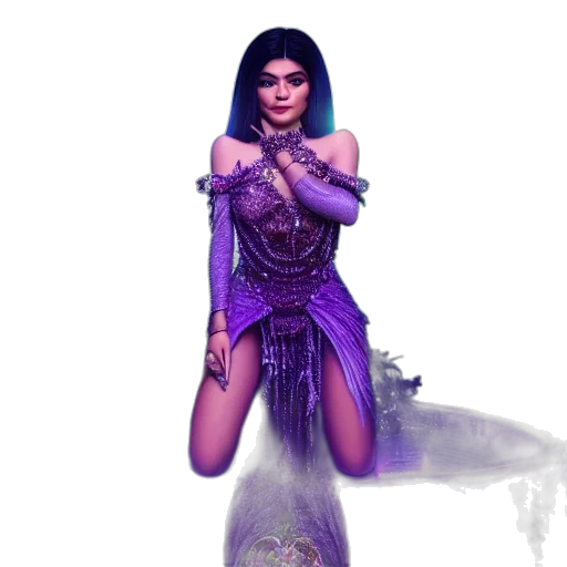 dress, staff, fantasy art, concept art transparent PNG cut-out