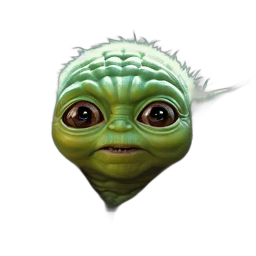 creature, face, mask, staff, concept art, photorealistic, 3d render, pixel art transparent PNG cut-out