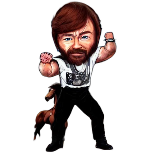 hair, animal, cartoon, pixel art, comic book art, concept art, chibi, chuck transparent PNG cut-out