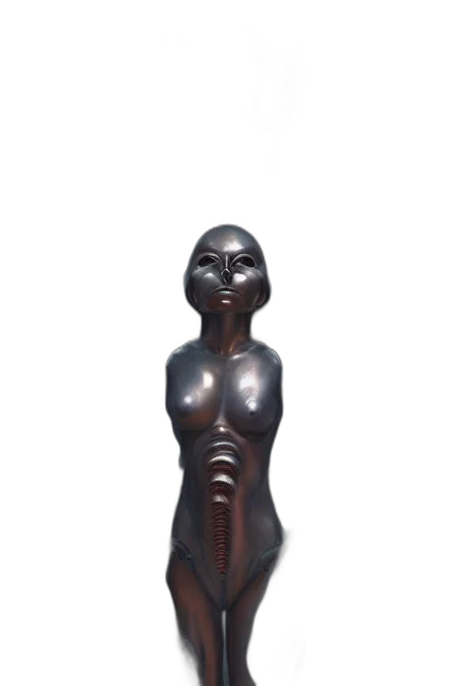 jewelry, dress, staff, mask, 3d render, concept art, photorealistic, goddess transparent PNG cut-out